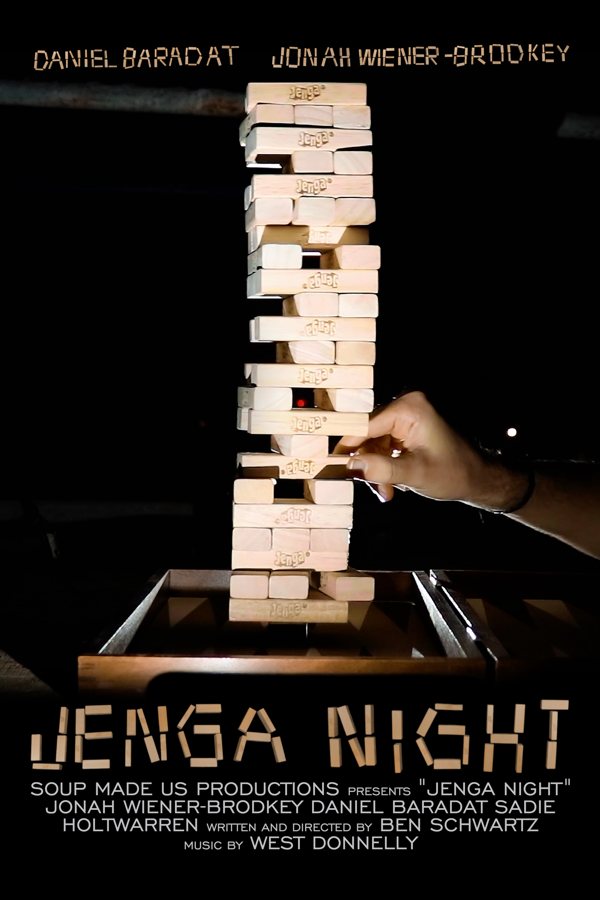 Jenga Night poster